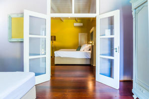 Woonvoorbeeld The Rainbow Suite met tuinzicht