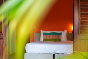 Woonvoorbeeld Red Cottage met tuinzicht