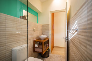 Woonvoorbeeld Red Cottage met tuinzicht