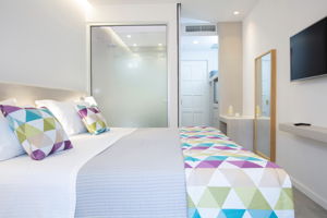 Woonvoorbeeld Tweepersoonskamer Deluxe zijzeezicht