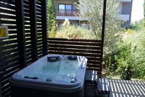 Woonvoorbeeld Suite met bubbelbad