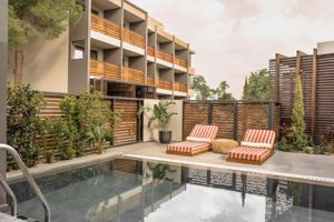 Woonvoorbeeld Suite met privÃ© zwembad