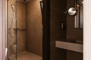 Woonvoorbeeld Suite met veranda en bubbelbad