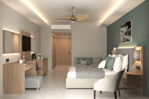 Woonvoorbeeld Superior kamer swimup