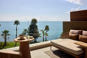 Woonvoorbeeld tweepersoonskamer deluxe grand balcony