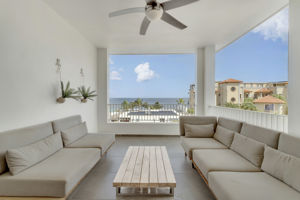 Woonvoorbeeld 4-kamer penthouse deluxe oceaanzicht