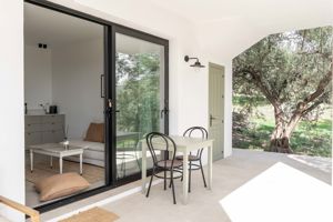 Woonvoorbeeld 4-kamerappartement Guesthouse met prive zwembad