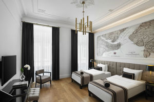 Woonvoorbeeld deluxekamer twin of Frenchbed