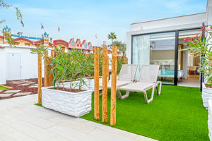 Woonvoorbeeld 2-kamerbungalow deluxe