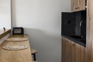 Woonvoorbeeld suite met zeezicht