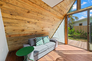 Woonvoorbeeld 3-kamerbungalow met bubbelbad