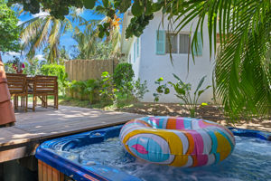 Woonvoorbeeld 3-kamerbungalow met bubbelbad