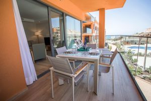 Woonvoorbeeld 3-kamerappartement type A (balkon)