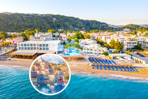 Avra Beach & Excursion en bateau Symi