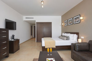 Woonvoorbeeld tweepersoonskamer deluxe the level