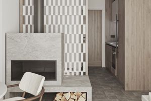 Artist Impression villa Deluxe met prive plonsbad