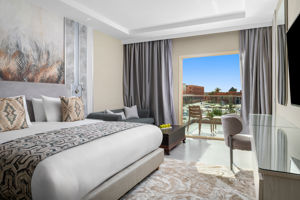 Woonvoorbeeld 2-persoonskamer Deluxe Tuinzicht of Familiekamer Connection Tuinzicht