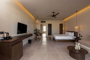 Woonvoorbeeld Swim-up Junior Suite Tuinzicht