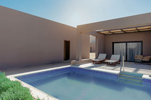 Woonvoorbeeld Swim-up Junior Suite Tuinzicht