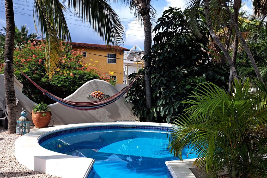 Studio Basic 2 tuin-/zwembadzicht - BnBBonaire in Bonaire