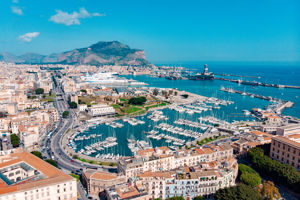 Cruise van Italiaanse vaste land naar Sicilië 