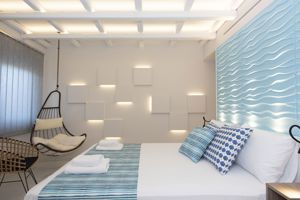 Woonvoorbeeld 3-kamerappartement, zijzeezicht