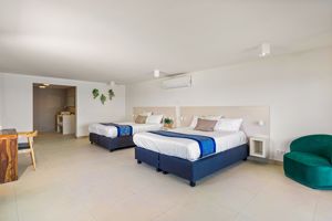 Woonvoorbeeld Oceanfront Familiekamer, zeezicht