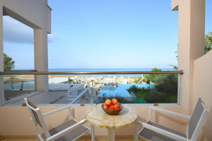 Woonvoorbeeld standaardkamer zeezicht