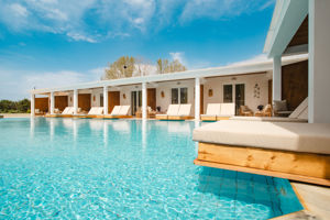 Woonvoorbeeld superiorkamer swimup annex