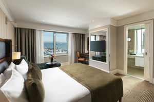 woonvoorbeeld de luxe kamer met zeezicht