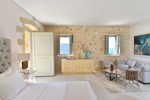 Woonvoorbeeld Deluxe Suite met zeezicht