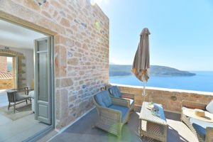 Woonvoorbeeld Deluxe Suite met zeezicht