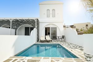 Woonvoorbeeld Executive Suite met privezwembad