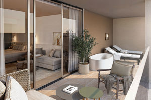 Woonvoorbeeld  Deluxe Tuinzicht met jacuzzi