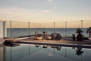 Woonvoorbeeld Suite met privezwembad Type 1 of 2