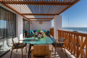 Woonvoorbeeld 2-persoonskamer Deluxe (Tuin- of Zijzwembad zicht)