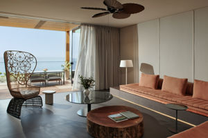 Woonvoorbeeld Royal suite zeezicht