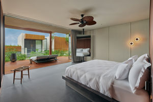 Woonvoorbeeld Royal suite landzicht