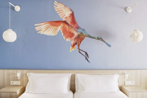 Woonvoorbeeld 2-persoonskamer Standaard (Zijzeezicht)