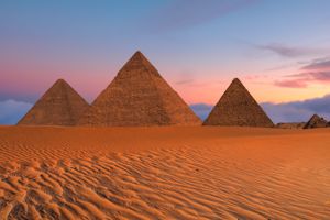De piramides van Gizeh