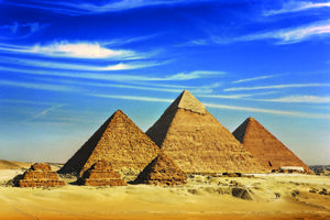De piramides van Gizeh