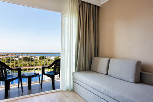 Woonvoorbeeld 2-persoonskamer Standaard Zeezicht