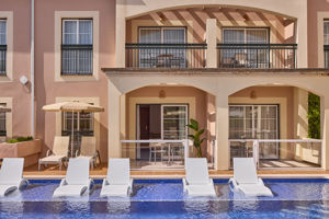 Woonvoorbeeld 2-kamersuite Swim-up