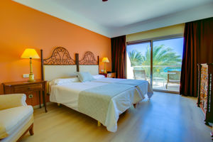 Woonvoorbeeld suite met zeezicht