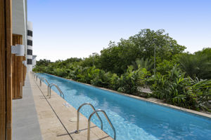 Woonvoorbeeld deluxe kamer swim-up