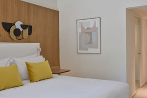 Woonvoorbeeld standaardkamer Deluxe Landzicht