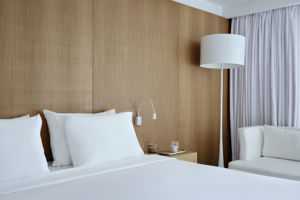 Woonvoorbeeld standaardkamer Deluxe Zeezicht