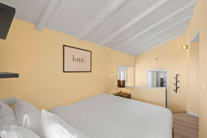 Woonvoorbeeld XL-kamer met Balkon