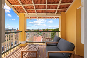 Woonvoorbeeld XL-kamer met Balkon