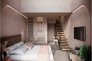 Woonvoorbeeld 2-kamerappartement Maisonette 